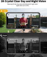2K crystal clear day and night vision